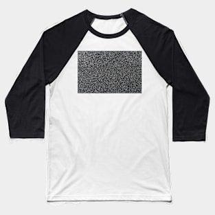 Closeup of dark grey granite Baseball T-Shirt